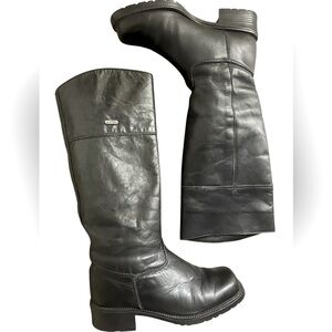 ARTICA side 7 moto square toed lightly lined winter boots in excellent condition